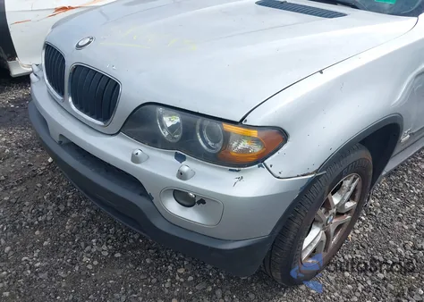 2005 BMW X5 3.0I из США, поврежденный, VIN 5UXFA13565LY18437